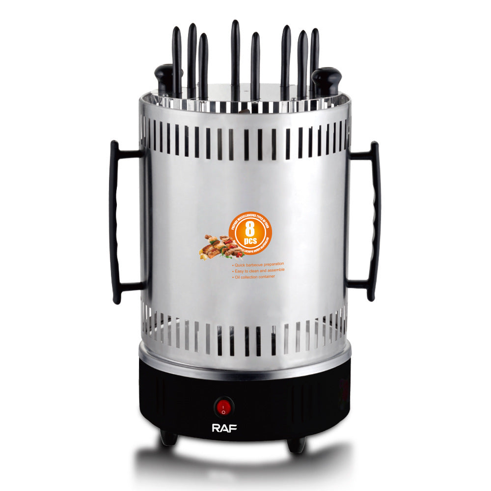 Barbecue oven roasting machine household multifunctional frying and roasting integrated soot-free charcoal oven