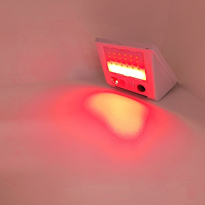 Solar Powered Remote Control Alarm Light with Body Sensor