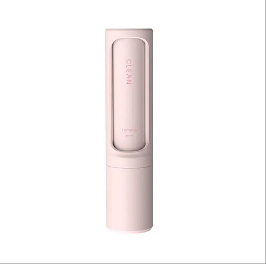 2-in-1 Reusable Pet Hair Remover Brush Lint Roller Self Cleaning Tool For Effortless Cat Dog Fur Removal