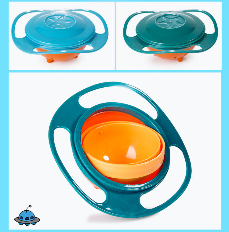 Rotating balance bowl