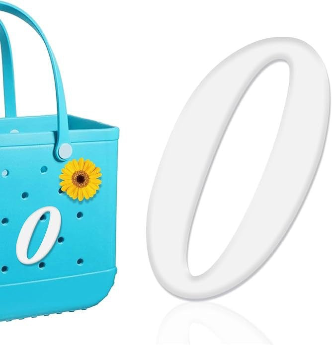 26-piece beach bag with letter accessories