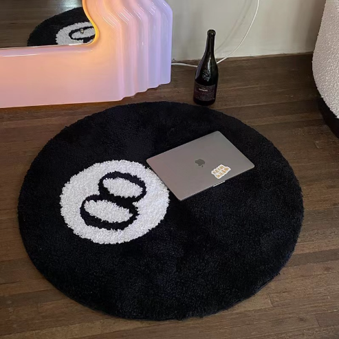Imitation cashmere carpet living room sofa coffee table floor mat study bedroom bedside dirt-resistant non-slip mat