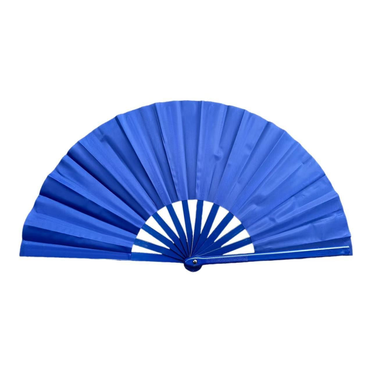 Colorful Pattern Kung Fu Fan