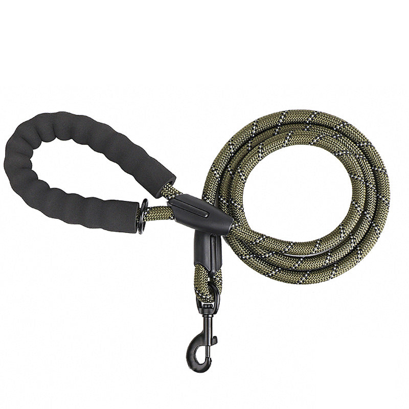 Dog Rope Pet Products Traction Rope Reflective Nylon Round Rope Dog Walking Rope Dog Traction Dog Chain