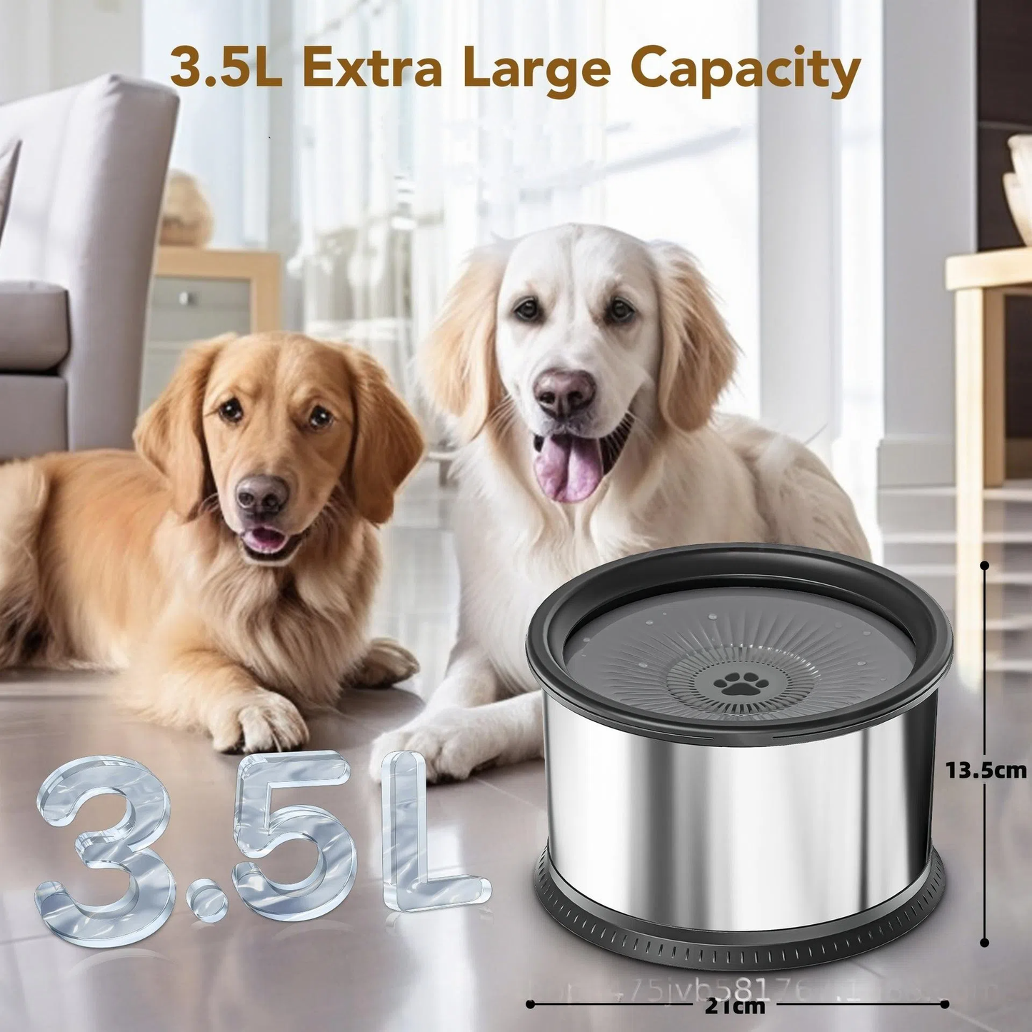 Stainless steel pet floating Bowl