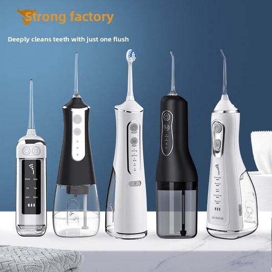 Factory direct sale portable dental irrigator electric oral cleaning dental scaler to calculus irrigator dental scaler water dental floss