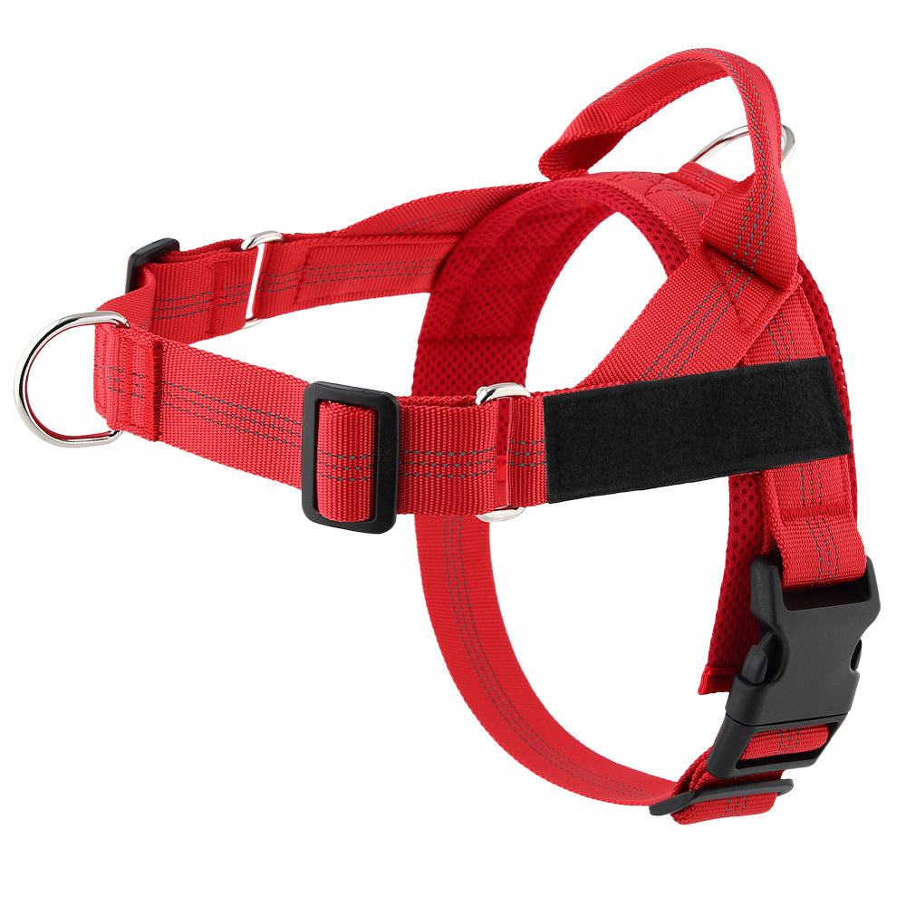 Easy-Fit Lightweight No-Pull Harness Vest for  Dogs ? Anti-Burst Reflective Pet Harness for Border Collies and Active Breeds