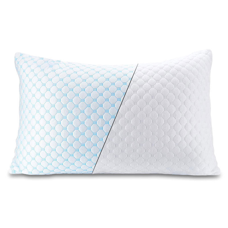 Cross-border in stock Broken Sponge Memory Pillow Broken Sponge Slow Recall Pillow Broken Sponge Ice Silk Pillow Broken Sponge Particle Pillow