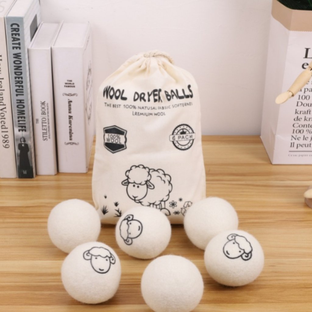 Wool drying ball