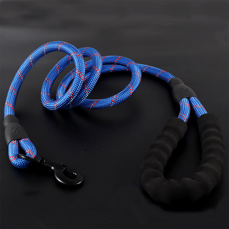 Dog Rope Pet Products Traction Rope Reflective Nylon Round Rope Dog Walking Rope Dog Traction Dog Chain