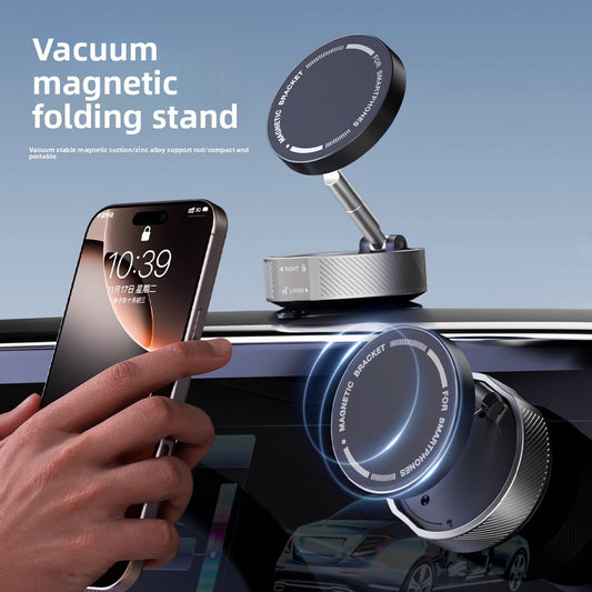 Car mobile phone bracket  vacuum adsorption magnetic bracket multi-scene angle adjustment 360 � rotating bracket