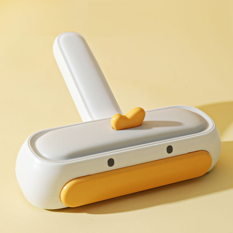 Pet grooming brush for removing hair