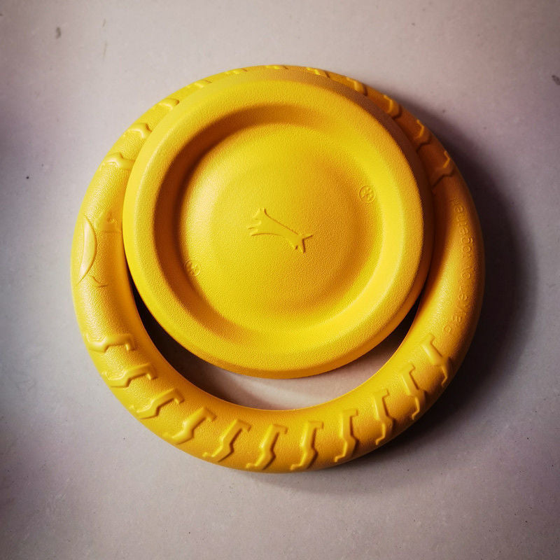 Dog training toy balls, frisbees, border Collies, Golden Retrievers, and medium to large-sized dogs
