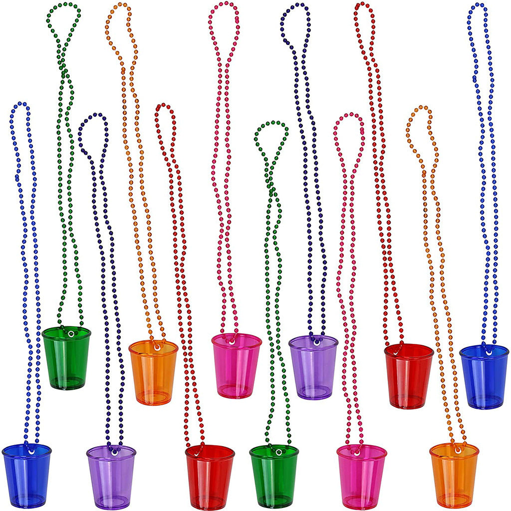 six-color plastic transparent bead chain
