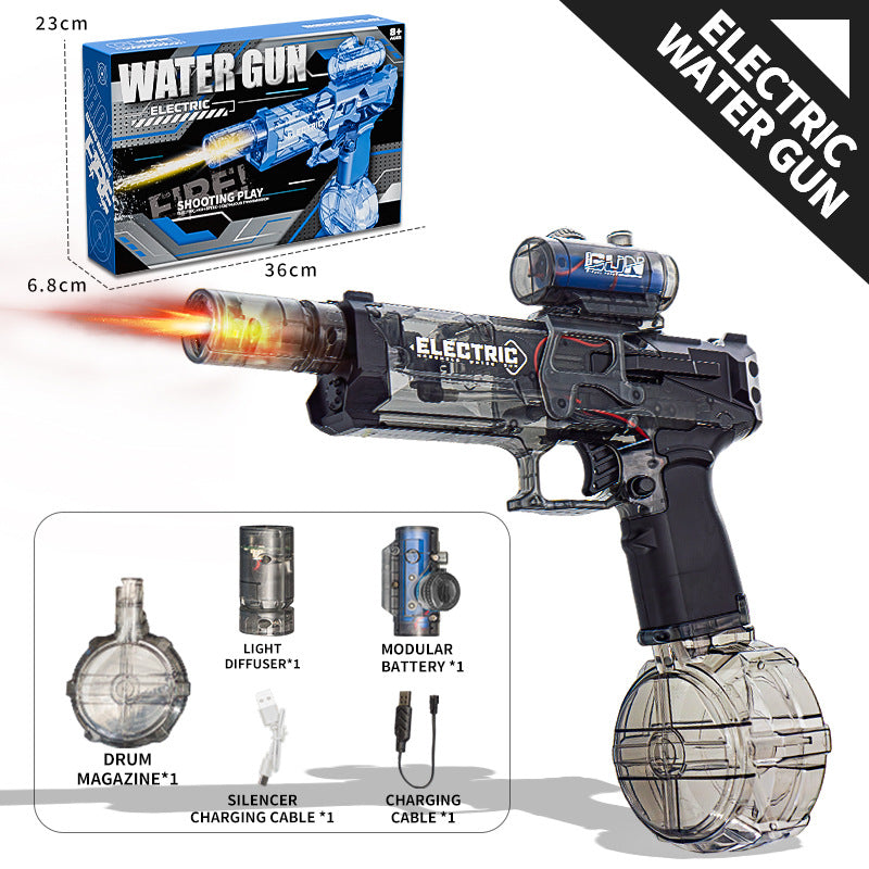 Electric water gun, children's water gun toy