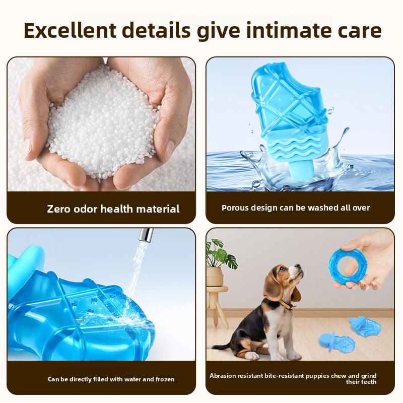 Simulated Popsicle pet gnawing toy