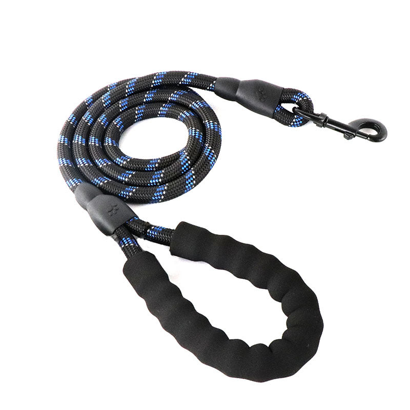 Dog Rope Pet Products Traction Rope Reflective Nylon Round Rope Dog Walking Rope Dog Traction Dog Chain