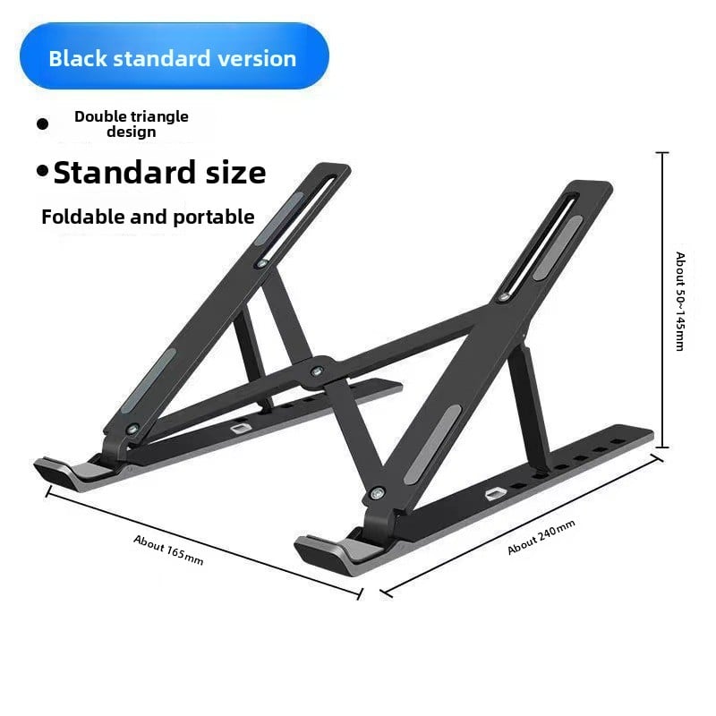 Aluminum alloy laptop computer stand