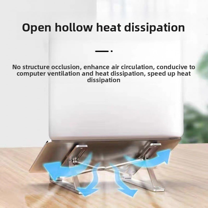 Aluminum alloy laptop computer stand