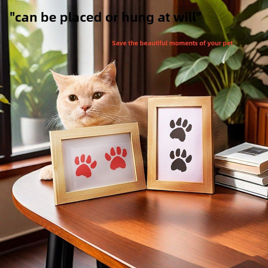 Pet Paw Print Ink Frame