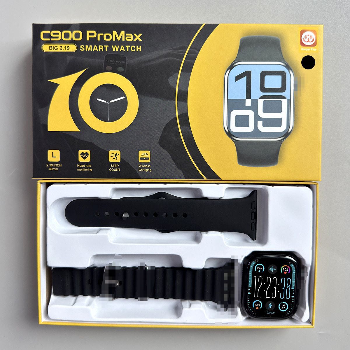 Bluetooth men's and women's sports step count heart rate watch