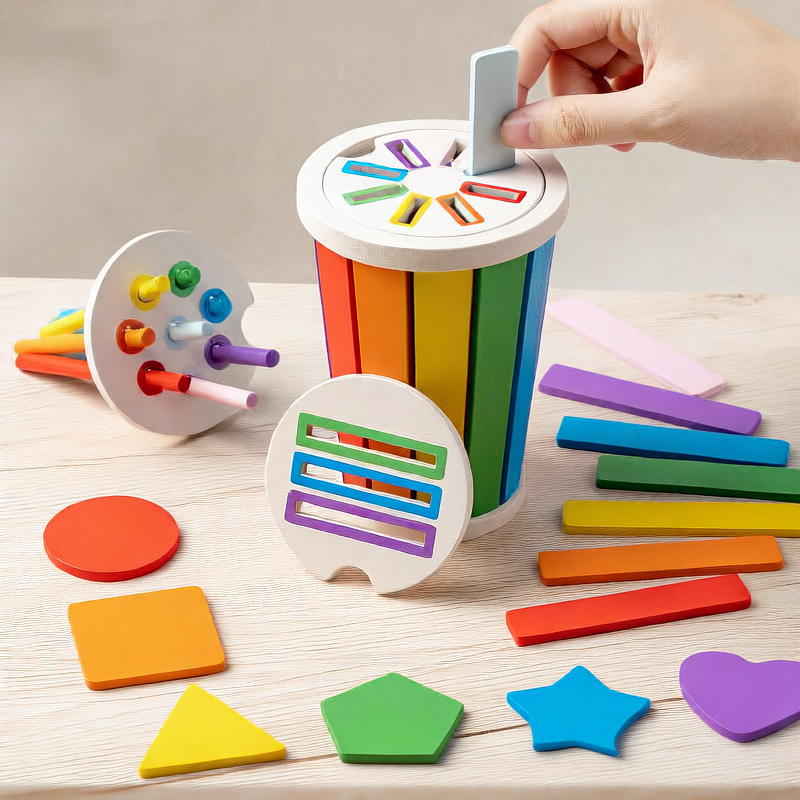 Wooden Color Classification Educational Toys