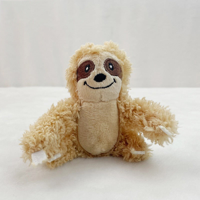 Pet toy supplies: Squeaky Tree Hole Panda Plush toy