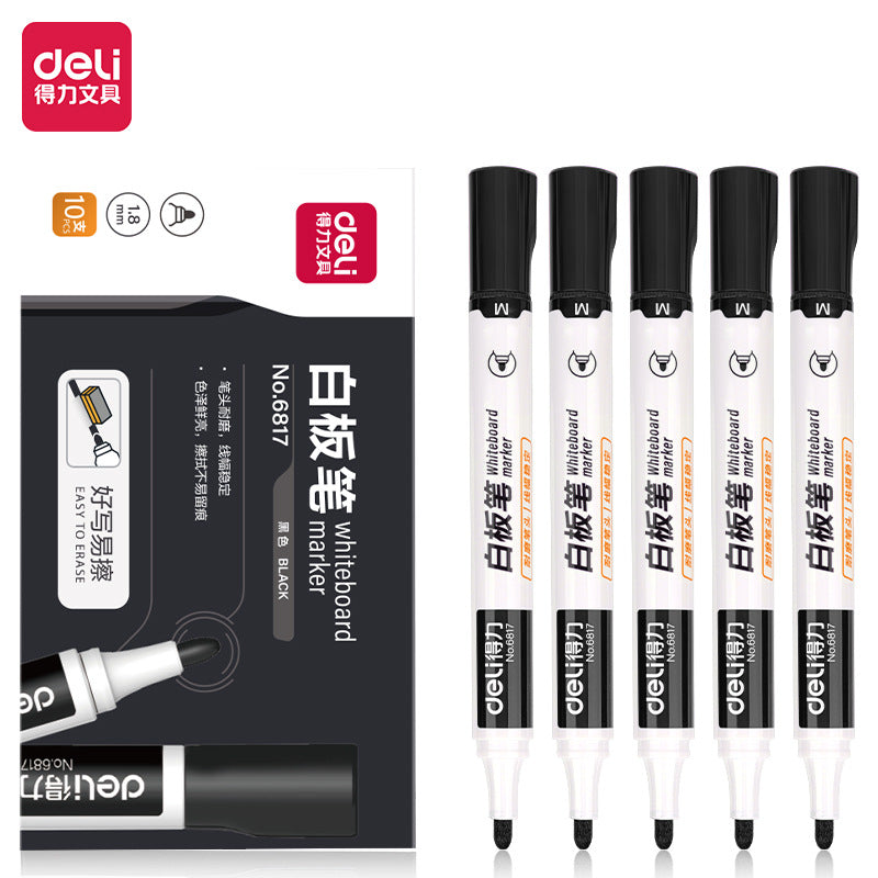 The large tip of the water-based marker pen can be refilled with ink