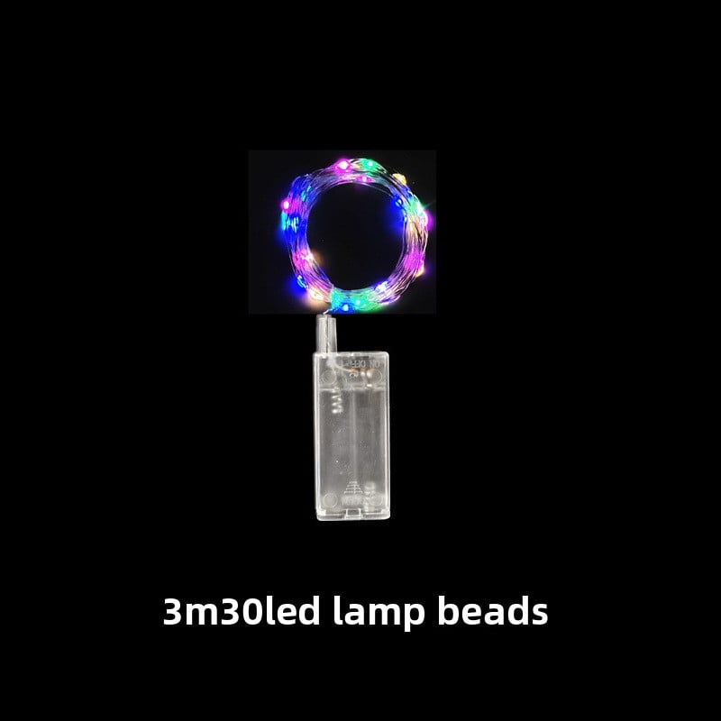 led the string of lights balloons
