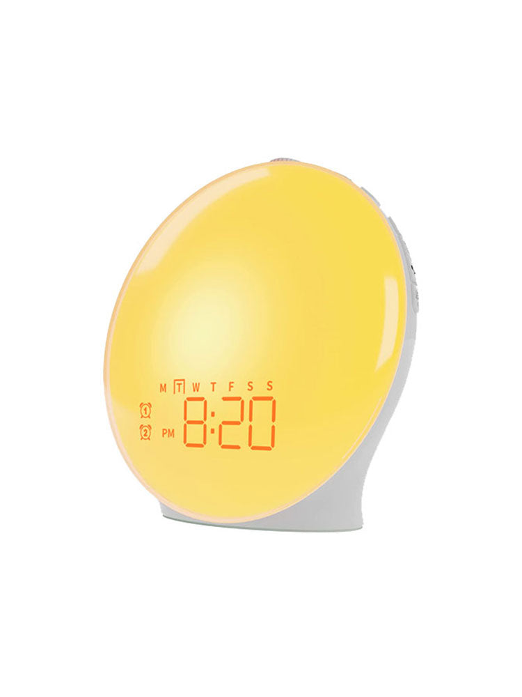 Simulated Sunrise Nature Wake-Up Light Dormitory Wake-Up Light Timed Light Sunrise Alarm Clock Wake up Early Handy Gadget