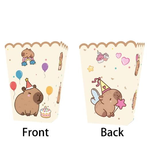 Kappi Bala Party Supplies Birthday Party Decoration Props Paper Tray Paper Cup Tablecloth Paper Towel Banner