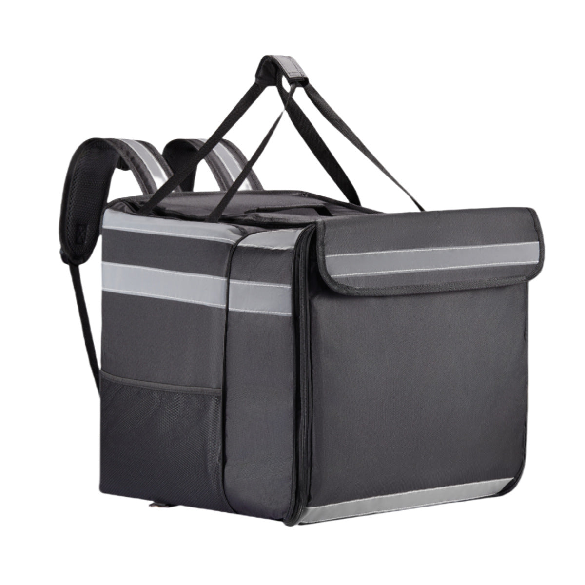 Double-shoulder layered insulated refrigerated box