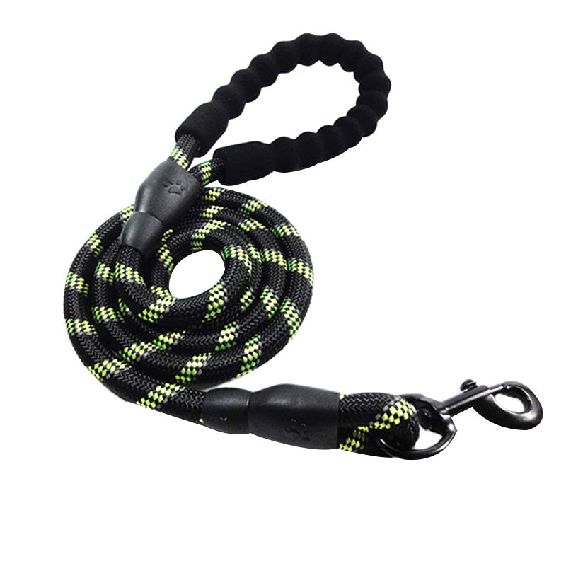 Dog Rope Pet Products Traction Rope Reflective Nylon Round Rope Dog Walking Rope Dog Traction Dog Chain