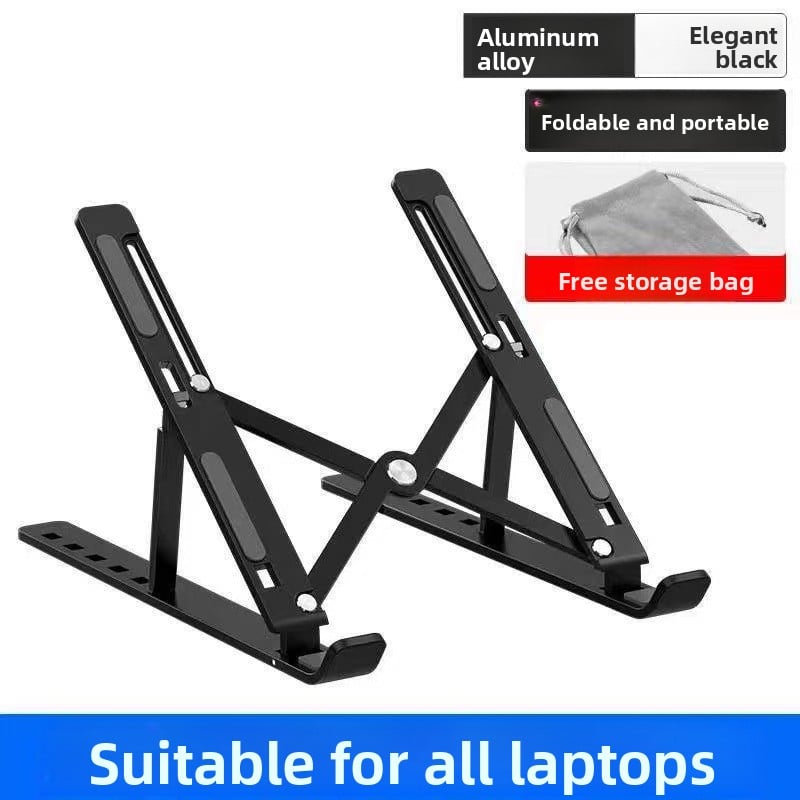 Aluminum alloy laptop computer stand