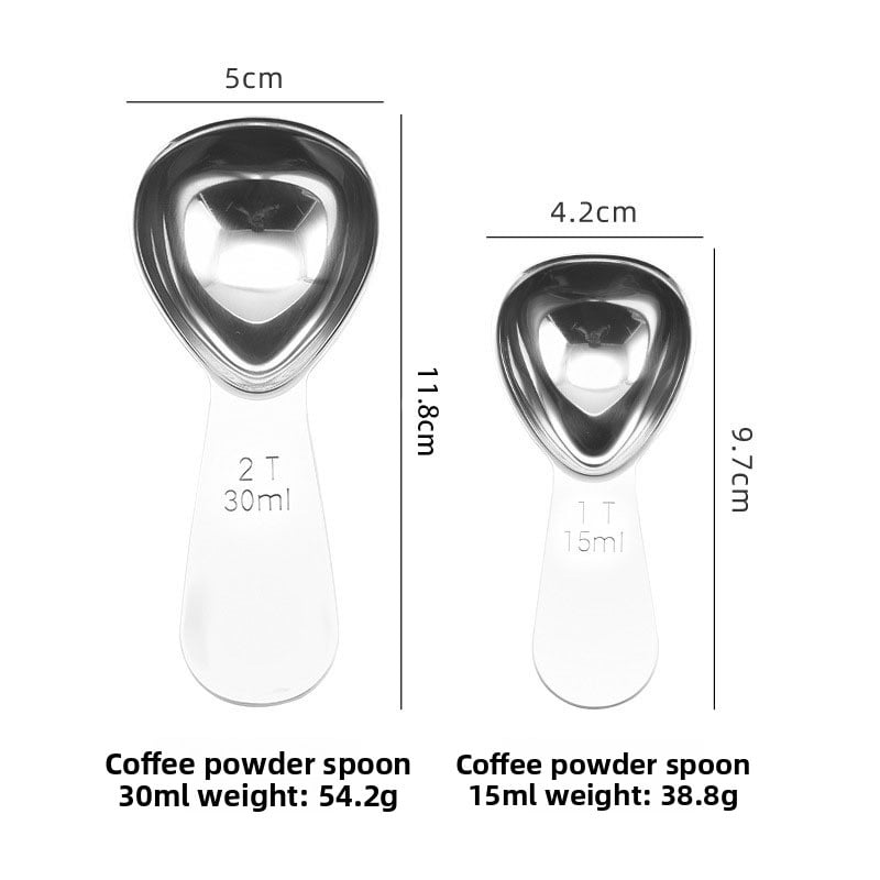 15ml baking tools coffee bean measuring spoon