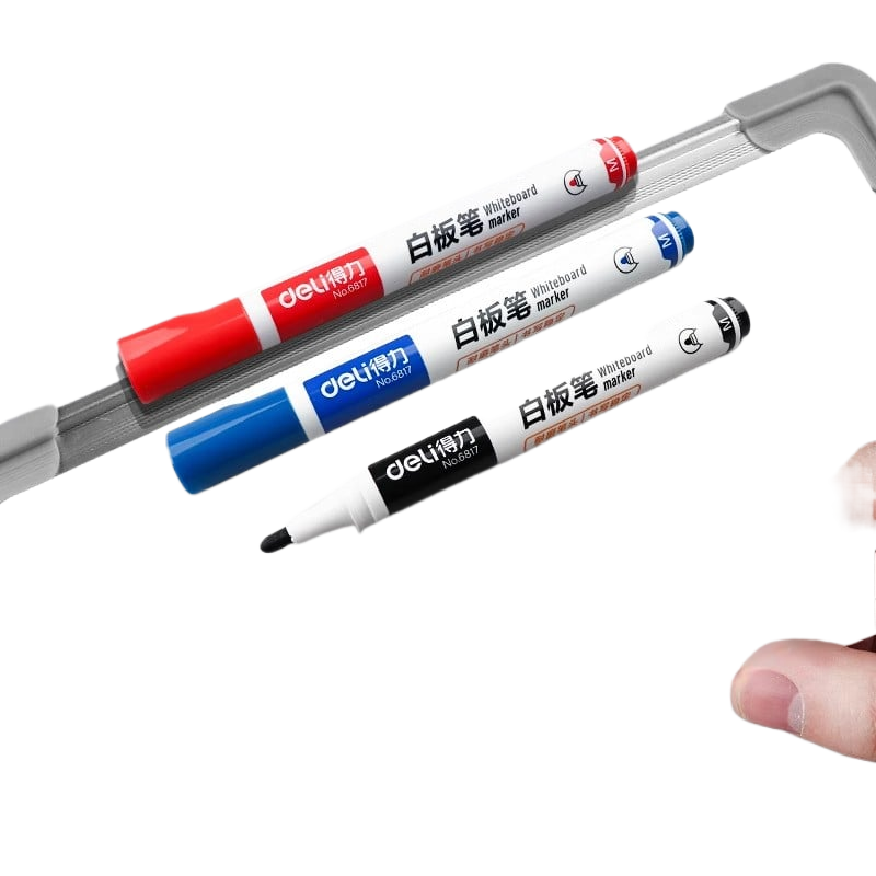 The large tip of the water-based marker pen can be refilled with ink