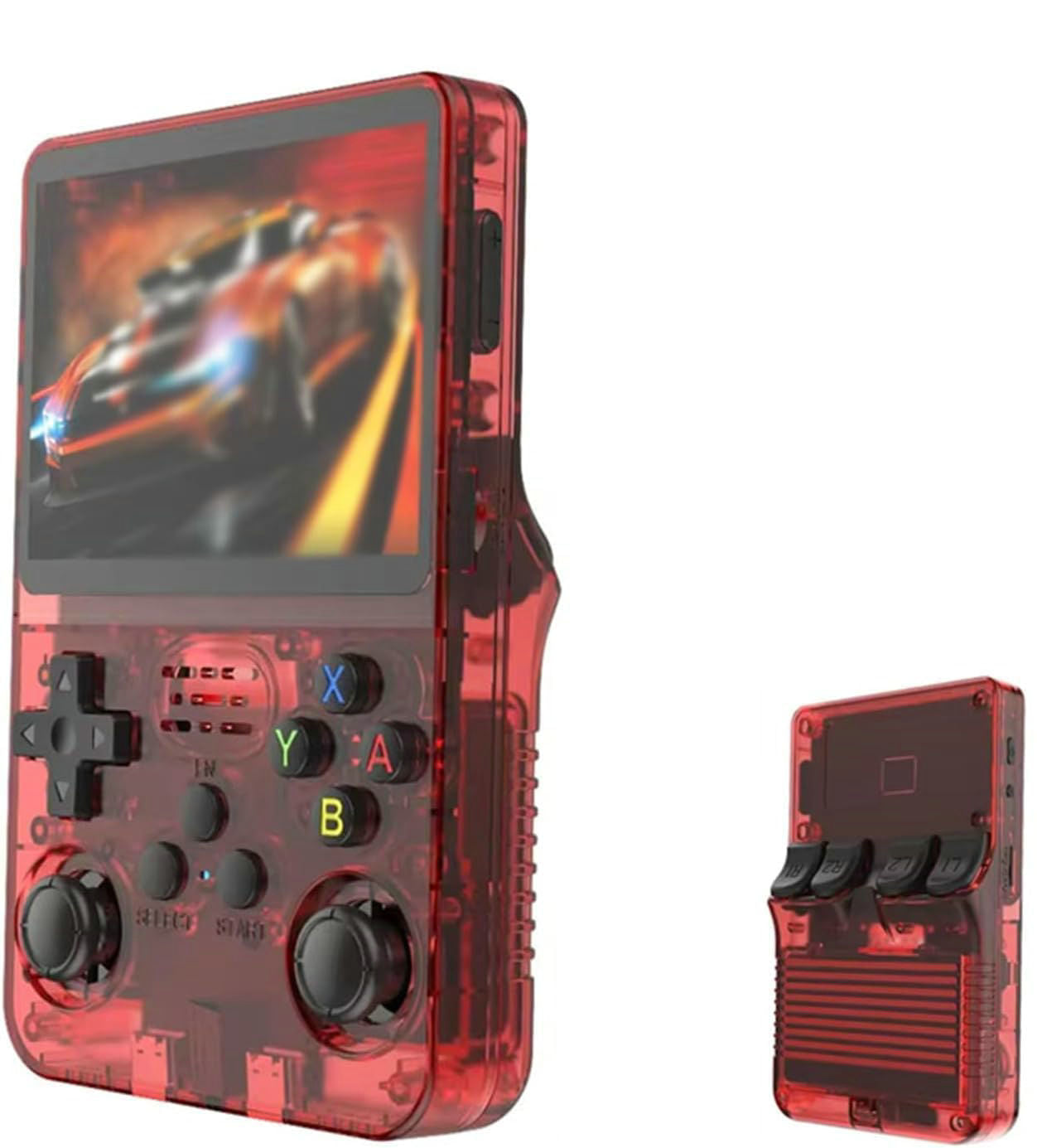 r36s handheld game console handheld portable game console retro arcade open source game console