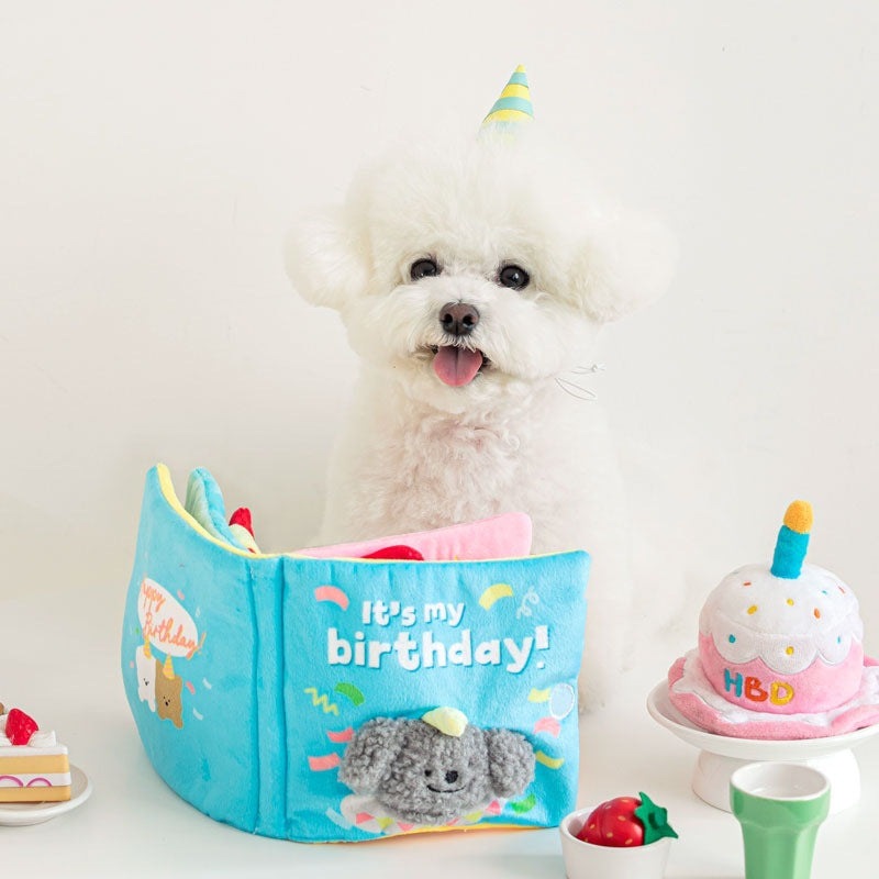 Dog Treat Puzzle Book Toy
