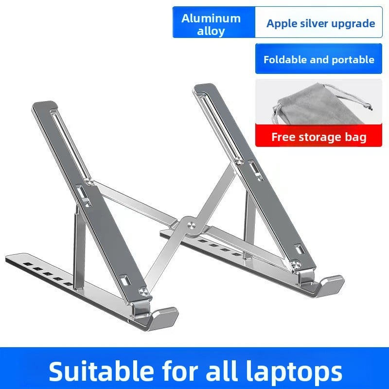 Aluminum alloy laptop computer stand