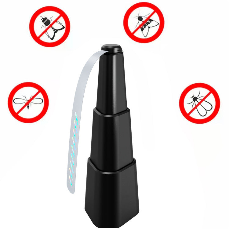Shrinkable Fan Leaf Fly Repellent Indoor and Outdoor Multifunctional Automatic Fly Trap Battery Plastic Mosquito Repellent Fan