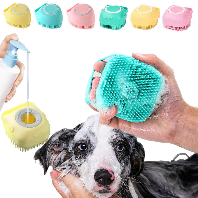 Pet Bath Brush Dog Massage Brush