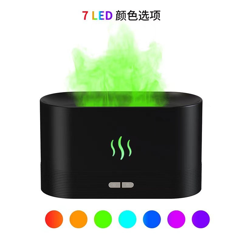 USB flame Atmosphere Lamp Humidification Aromatherapy