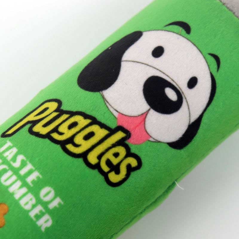 Pet Potato Chips Barrel-shaped Sound Toy Bite-resistant BB Dog Plush Toy