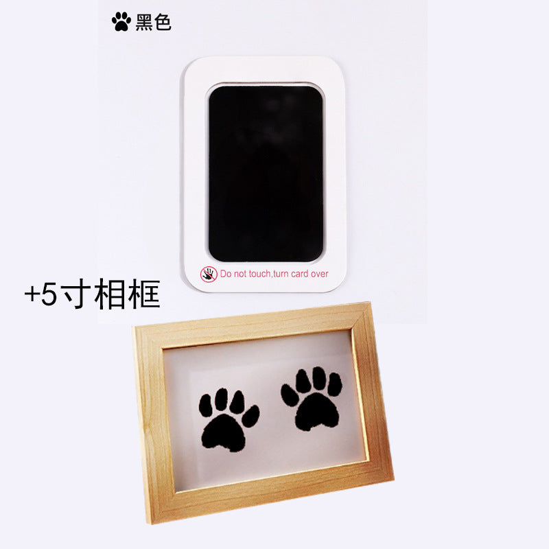 Pet Paw Print Ink Frame