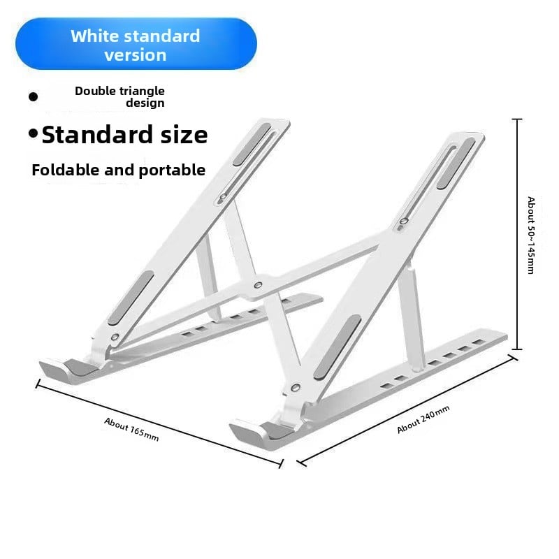 Aluminum alloy laptop computer stand