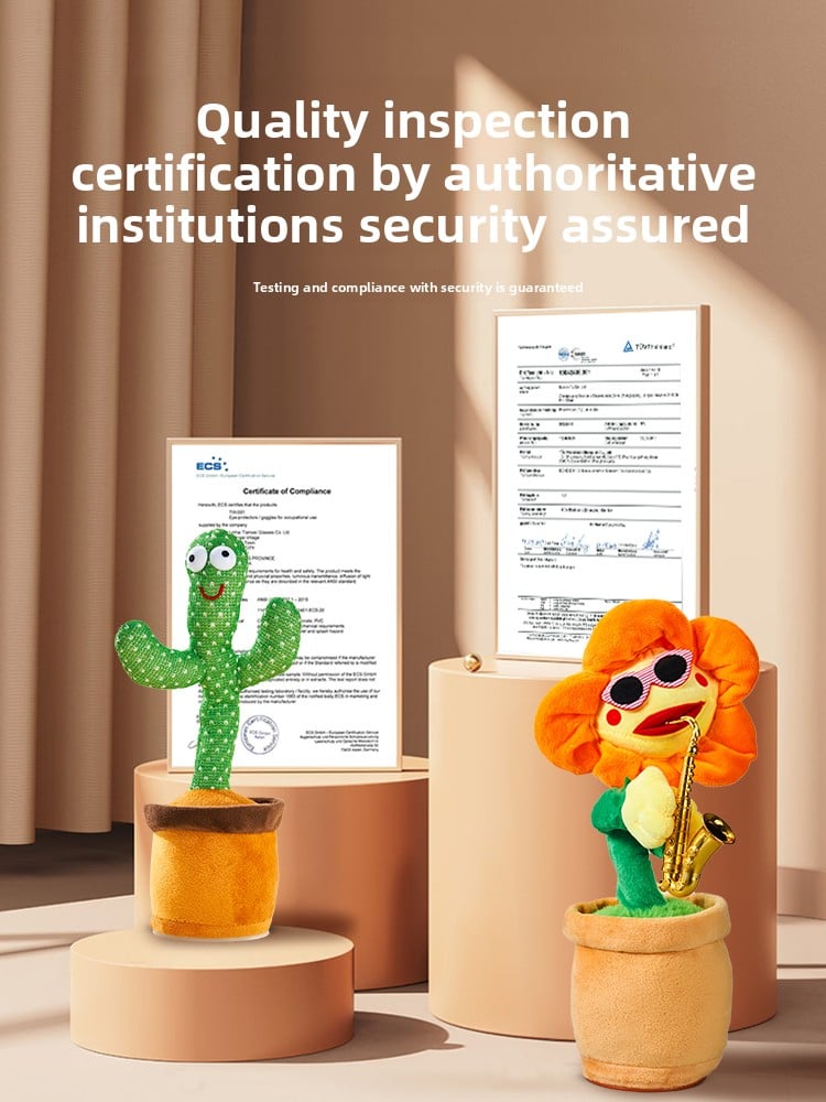 Talking Dancing Cactus Toy for Babies (0?1 Years)