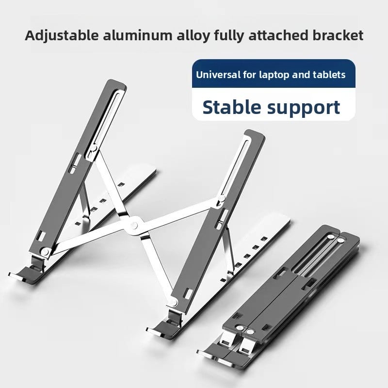 Aluminum alloy laptop computer stand