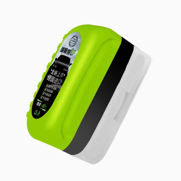 Car windshield wiper film brush