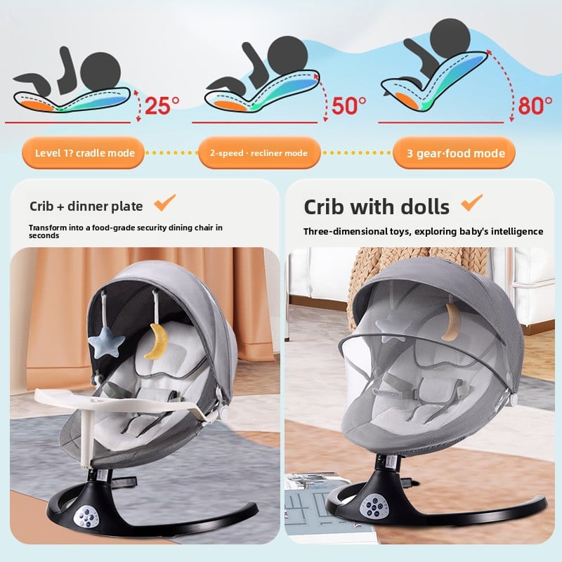 Intelligent baby electric rocking chair
