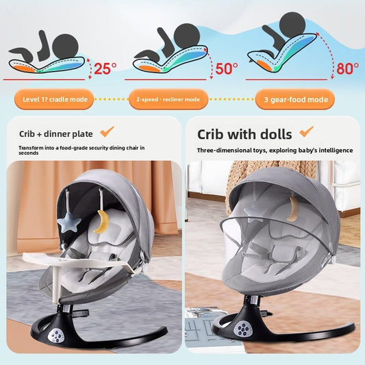 Intelligent baby electric rocking chair